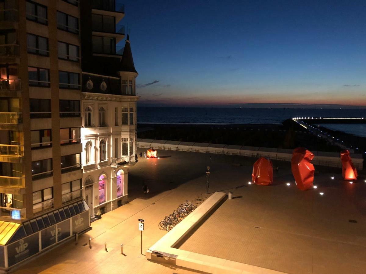 Panoramic View On Beach, Ships, Sea - Place To Be * Ostend